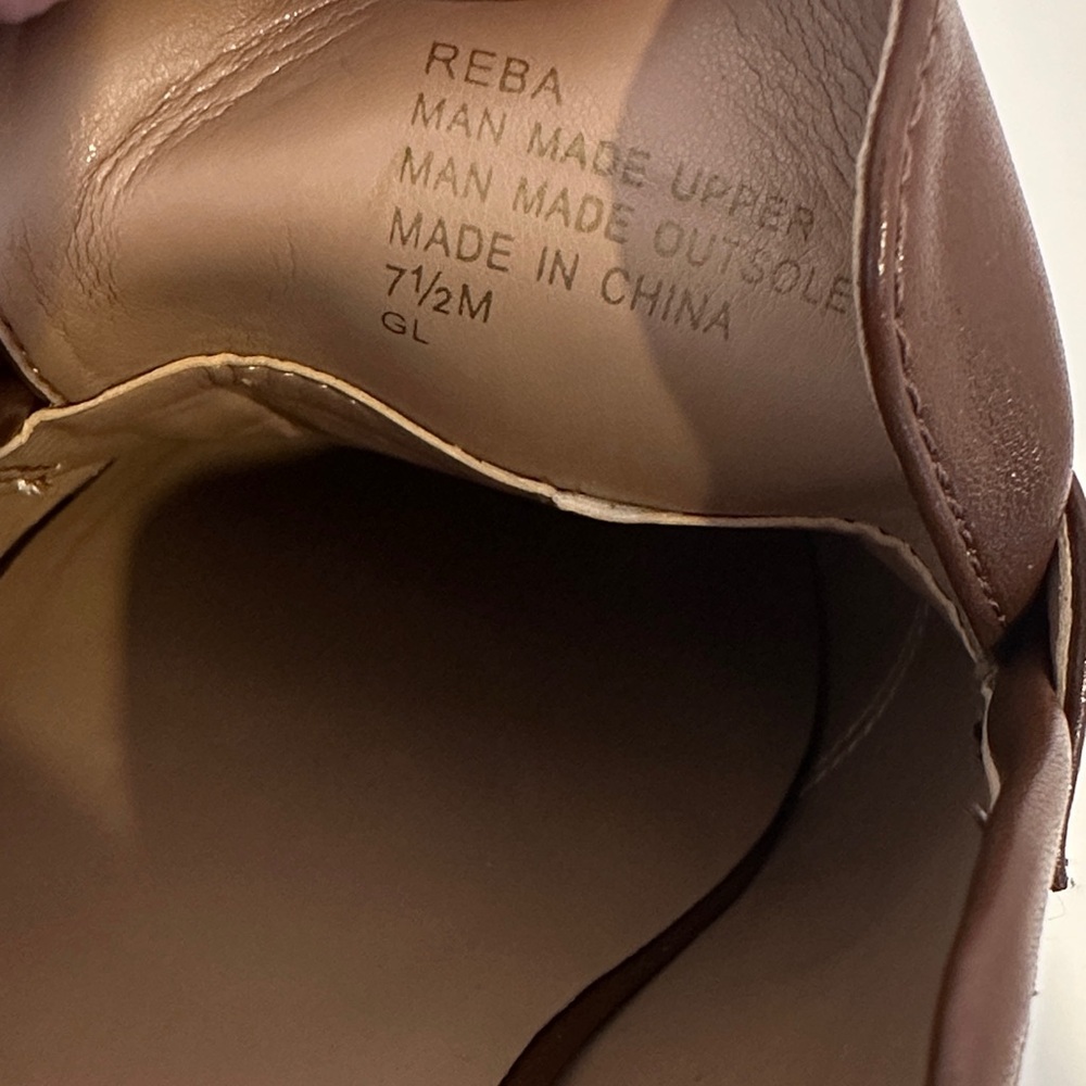 Aerosoles Women's Brown Reba Platform Mule Loafers Slides Lug Sole Size 7.5 - Picture 5 of 7